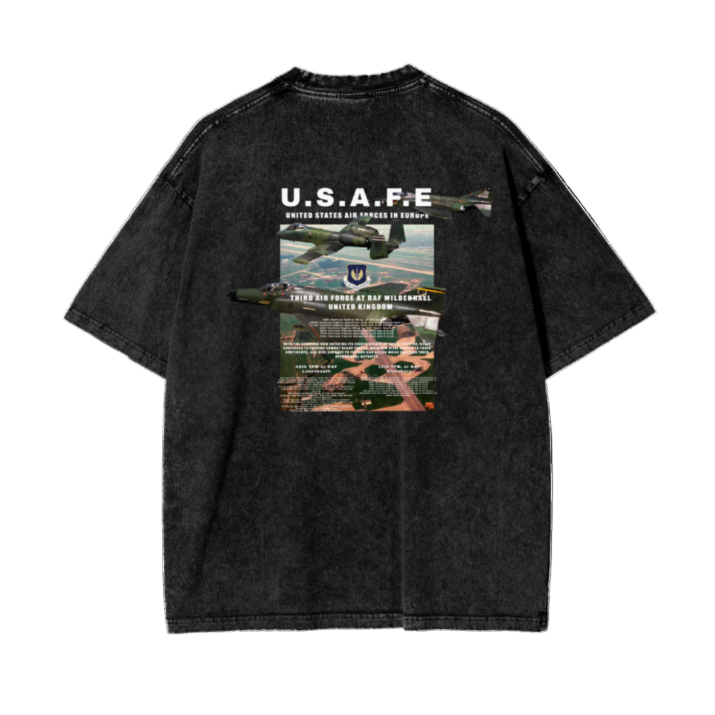 U.S.A.F.E Oversized Faded T-Shirt