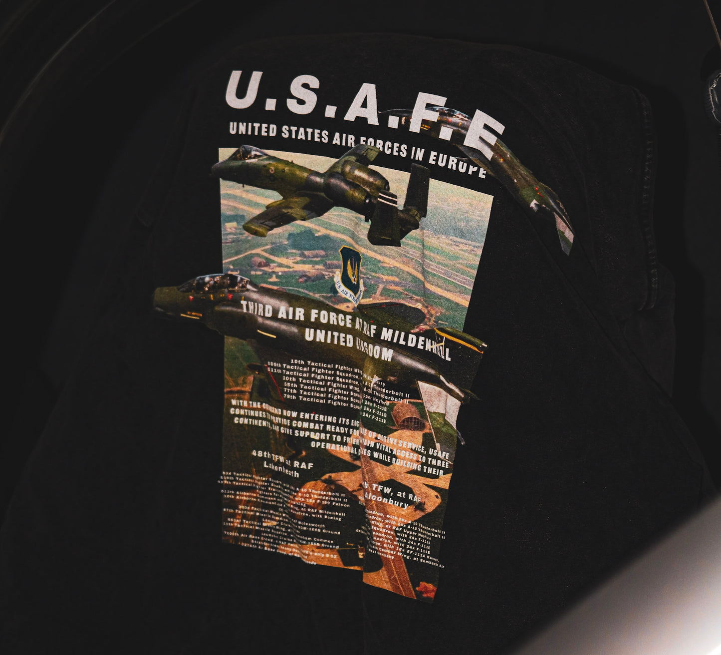 U.S.A.F.E Oversized Faded T-Shirt