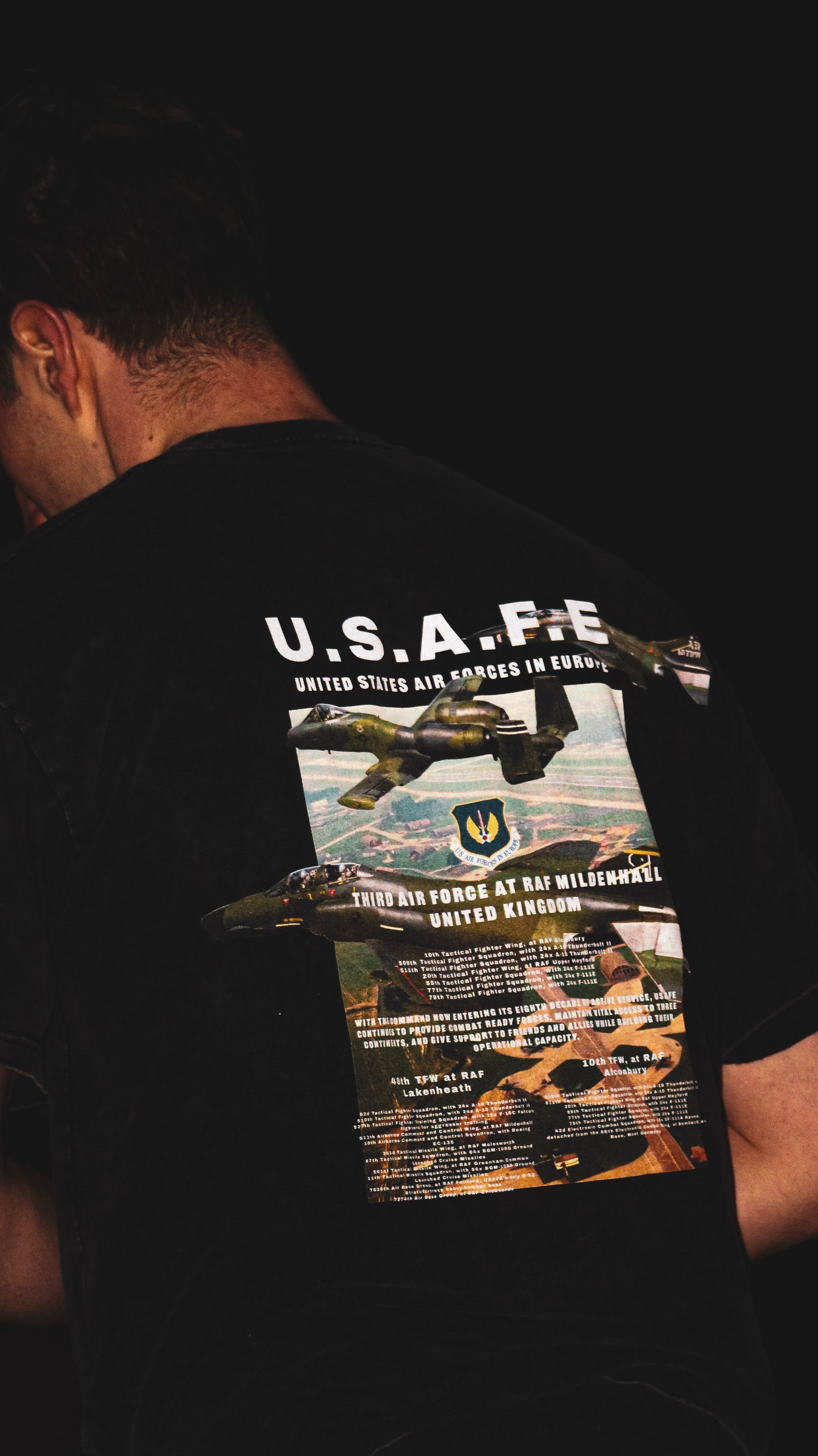 U.S.A.F.E Oversized Faded T-Shirt