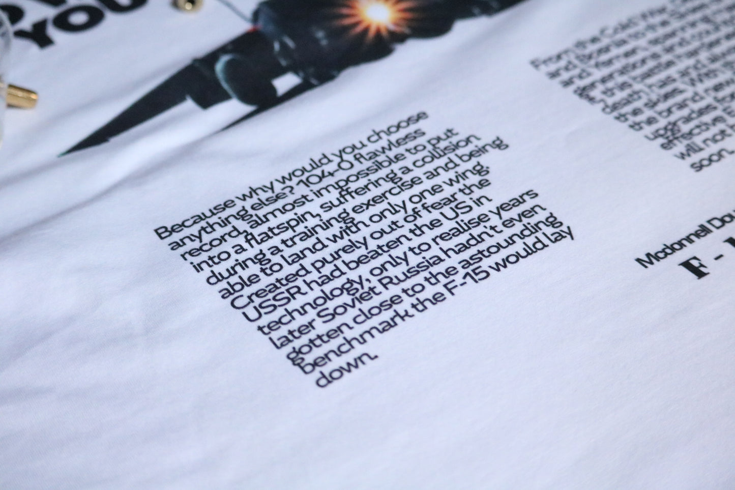 F-15 Retro tee