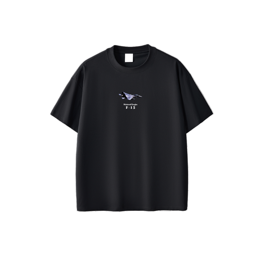 F-15 Retro tee black