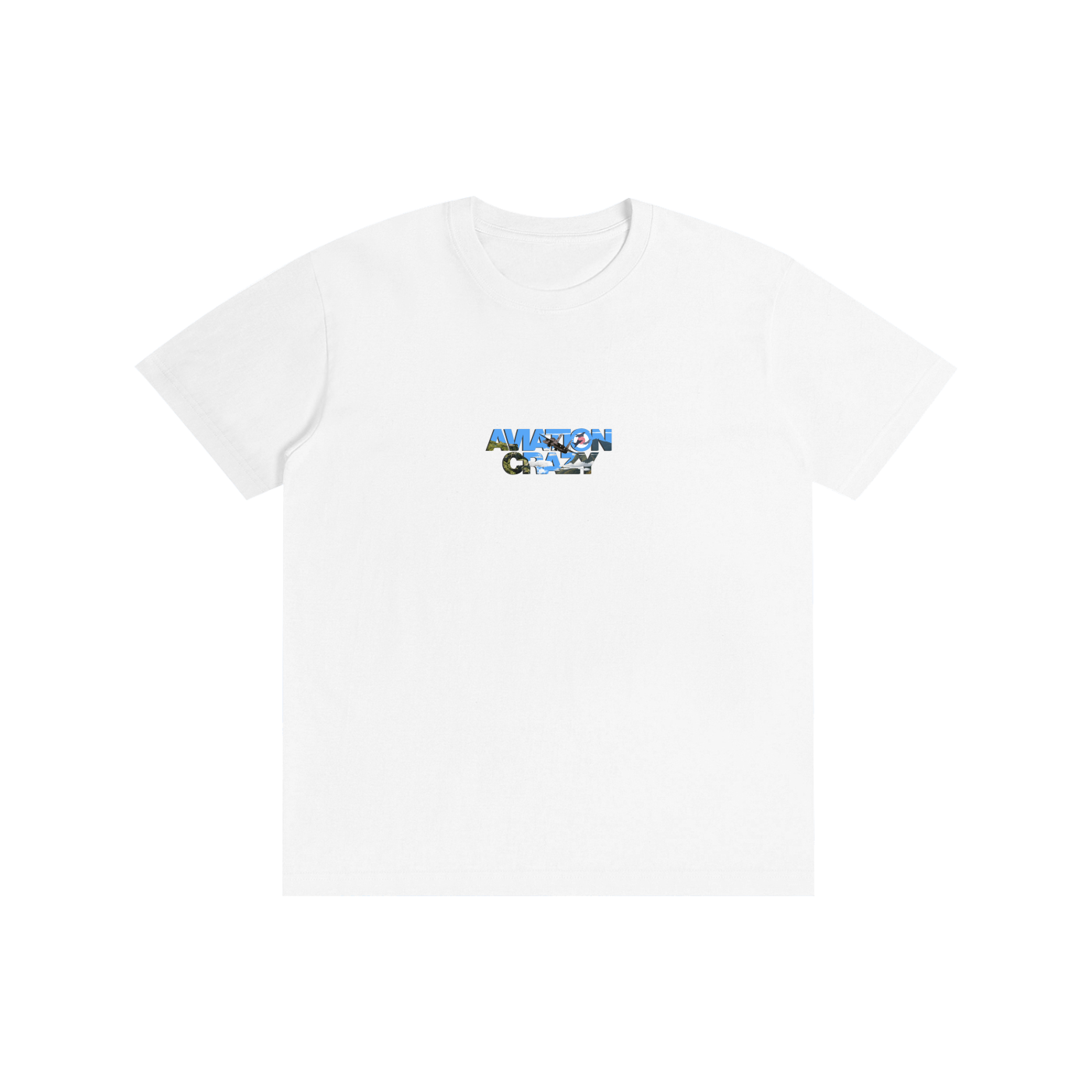 Aviation Crazy t-shirt white