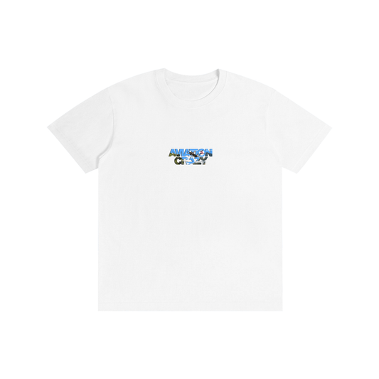 Aviation Crazy t-shirt white