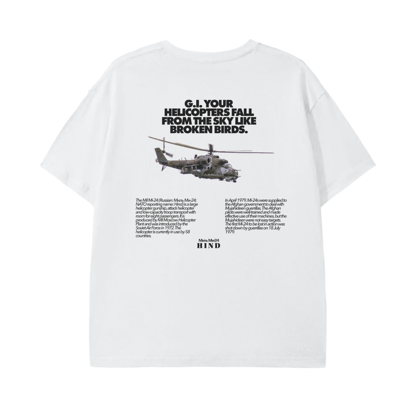 Mi-24 HIND T-shirt
