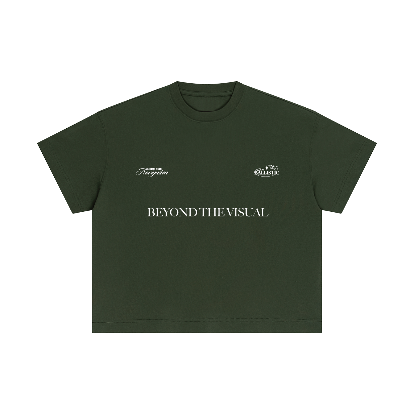 Beyond The Visual Boxy cropped T-Shirt
