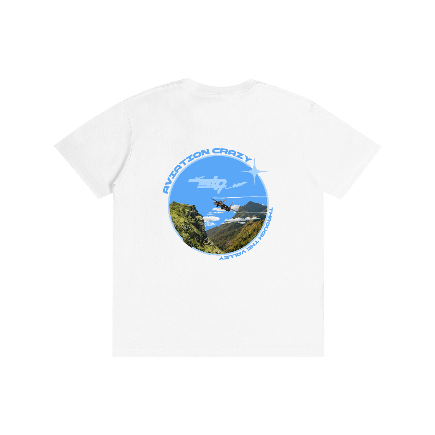Aviation Crazy t-shirt white