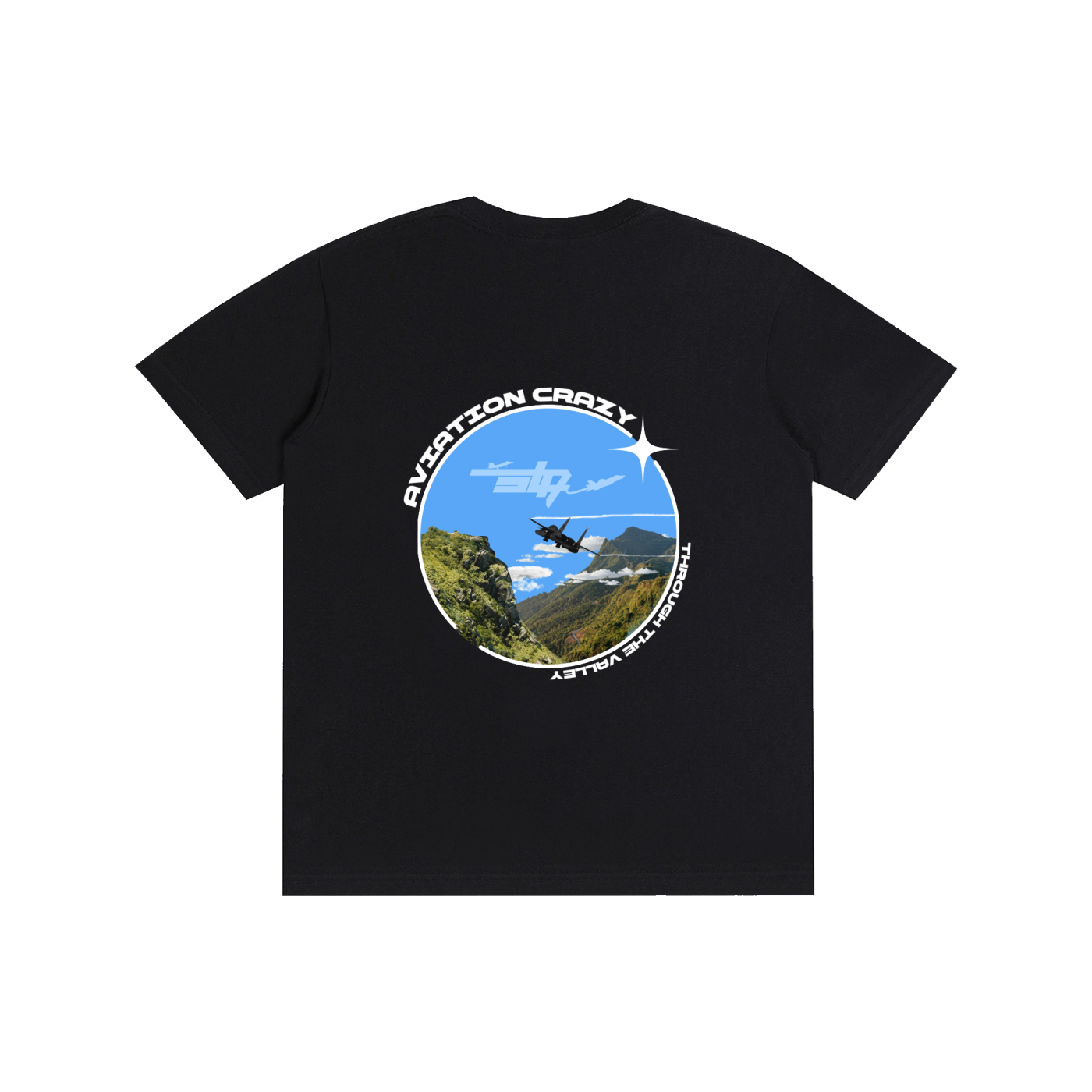 Aviation Crazy t-shirt black